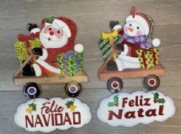 96 Bulk Xmas Kt Board With 35*25cm Mix 2 Design