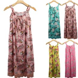 96 Bulk Women's Nightgown Dorm Shirt Cotton Blend Floral 96pc Box