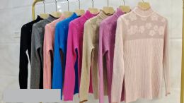 24 Bulk Women's Knitted Cashmere Soft Pearl Design S/m
