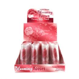 48 Bulk Blooming Kisses Hibiscus Lipstick In Countertop Display