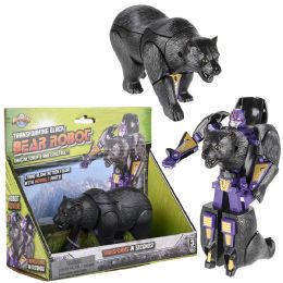 60 Bulk 5 Inch Black Bear Robot Action Figure