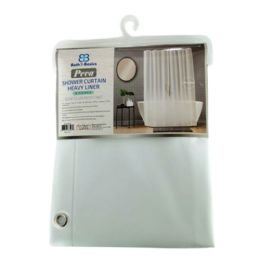 12 Bulk Peva Shower Curtain Liner 8 Gauge Frosted White