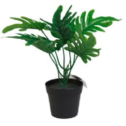 12 Bulk Citron Leaf Artificial Plant 11 Inch