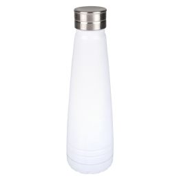 30 Bulk XxX- Double Wall Sports Bottle 13.5 Oz. - White Matte  30/2