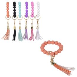 144 Bulk Silicone Bead Clip On Bracelet
