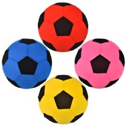 100 Bulk Fabric Soccer Ball (4 Asst.) 12 inch  100/64