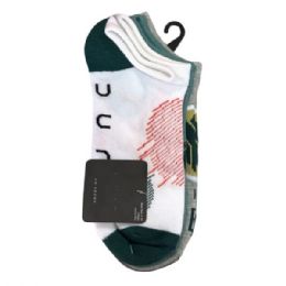 12 Bulk Green Dune Women's No Show Socks Size 9-11