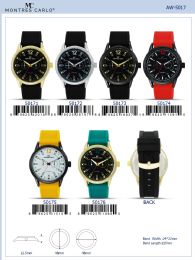 12 Bulk Men's Watch - 50176 assorted colors