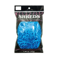 24 Bulk Crinkle Paper Shred Light Blue 1.6oz 3mm