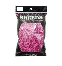 24 Bulk Crinkle Paper Shred Light Pink 1.6oz 3mm
