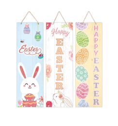 48 Bulk Welcome Easter Plaque Hanging Deco 20 inch