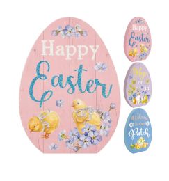 48 Bulk Easter Plaque 13.5x11 Inch