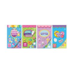 48 Bulk  Easter Sticker Book 14.7 X 24.2 cm