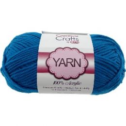 100 Bulk Yarn Acrylic Dark Teal 2oz #4 md