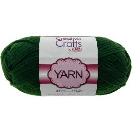 100 Bulk Yarn Acrylic Emerald Green 2oz #4 md