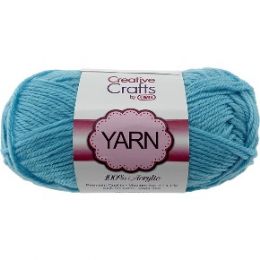 100 Bulk Yarn Acrylic Sky Blue 2oz #4 md