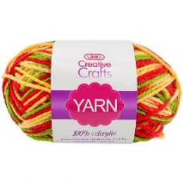 100 Bulk Yarn Acrylic Multicolor Summer 2oz #4 md