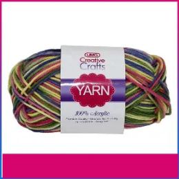 100 Bulk Yarn Acrylic Multicolor Pixie Dust 2oz #4 md
