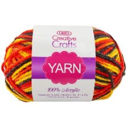 100 Bulk Yarn Acrylic Multicolor Magma 2oz #4 md