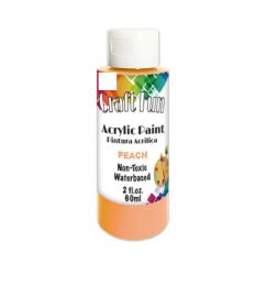 24 Bulk 2oz Acrylic Paint Peach