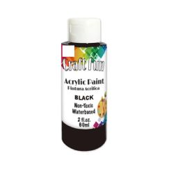 24 Bulk Acrylic Paint Black