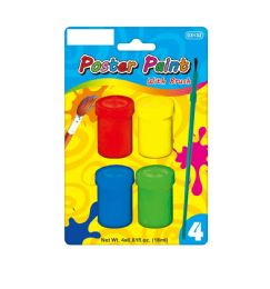 36 Bulk 4ct Poster Paint With Brust 18ml