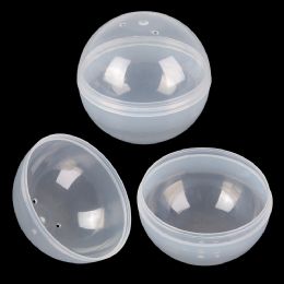 500 Bulk 3 inch Clear Round Capsules