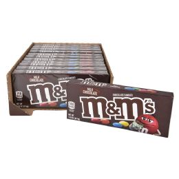 12 Bulk M&m Milk Chocolate Theater Box Candy