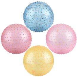 48 Bulk 18 inch Confetti Knobby Ball 48ct