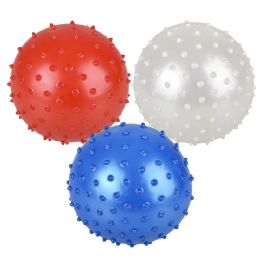 250 Bulk Red White Blue Knobby Balls 5 inch