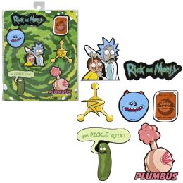 24 Bulk Rick And Morty 7pc Magnet Set 24ct