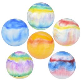 200 Bulk 6 inch Multi Marble Vinyl Ball