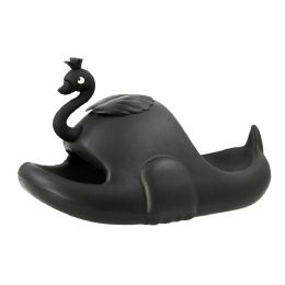 18 Bulk Girl's Swan Sandal Black