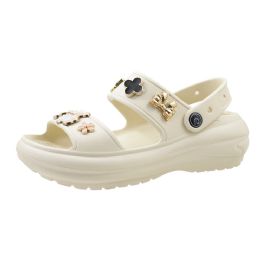 15 Bulk Woman's Double Strap Slingback Platform Sandal Bone