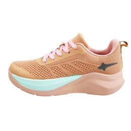 9 Bulk Women's Sneaker Peach&turquoise