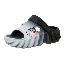 18 Bulk Girl's Charm Clog Black