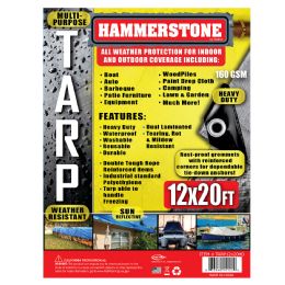 6 Bulk Tarp 12 X 20 Ft Silver Heavy Duty 160 Gsm