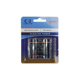 24 Bulk 2 Pk C Alkaline Battery