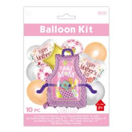 24 Bulk 10pc Mother's Day Balloon Kit