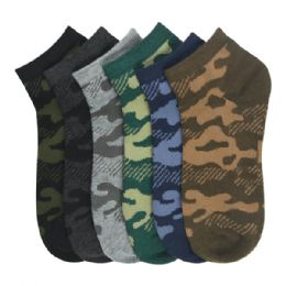 216 Bulk Power Club Spandex Socks (camo) 4-6