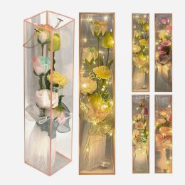 24 Bulk 9led Soap Rose Assorted