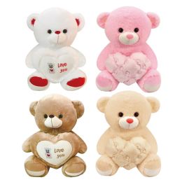 36 Bulk 16 inch Bear With Heart 2 Styles