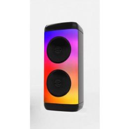 6 Bulk Large Led Light Tower Wireless Portable Bluetooth Speaker For Universal Cell Phone And Bluetooth Device Black