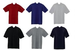6 Bulk Men Collared Shirts Assorted