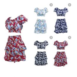 30 Bulk Womens Top and Skirt Set Size Assorted