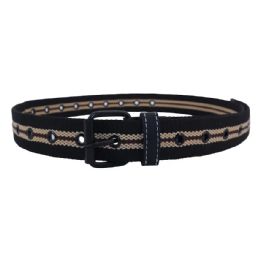 36 Bulk Mens Contrast Color Belts
