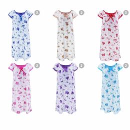 24 Bulk Womens Night Dress Floral With Bow