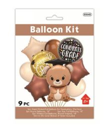 24 Bulk 9pc Graduation Balloon Kit