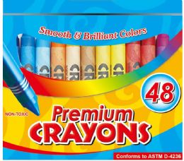 36 Bulk Premium Crayons 48ct
