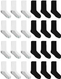 720 Bulk Hanes Boys Assorted Color Crew Socks Size 7-8.5